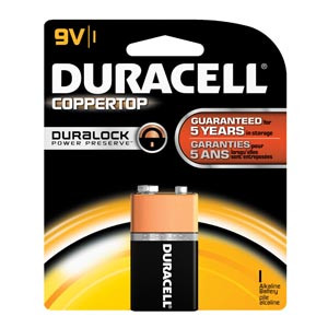 DURACELL COPPERTOP ALKALINE RETAIL BATTERY WITH DURALOCK POWER PRESERVE TECHNOLOGY