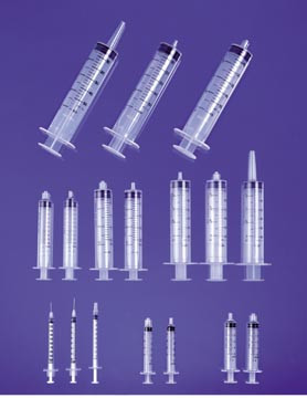 EXEL LUER SLIP SYRINGES