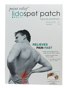FABRICATION ENTERPRISES POINT RELIEF LIDOSPOT TOPICAL ANESTHETIC PATCH