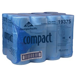 GEORGIA-PACIFIC COMPACT CORELESS BATHROOM TISSUE