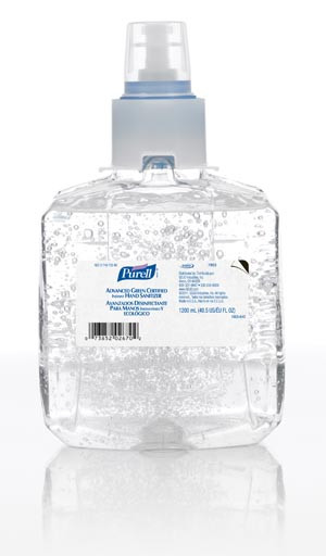 GOJO PURELL LTX-12 ADVANCED GREEN CERTIFIED INSTANT HAND SANITIZER