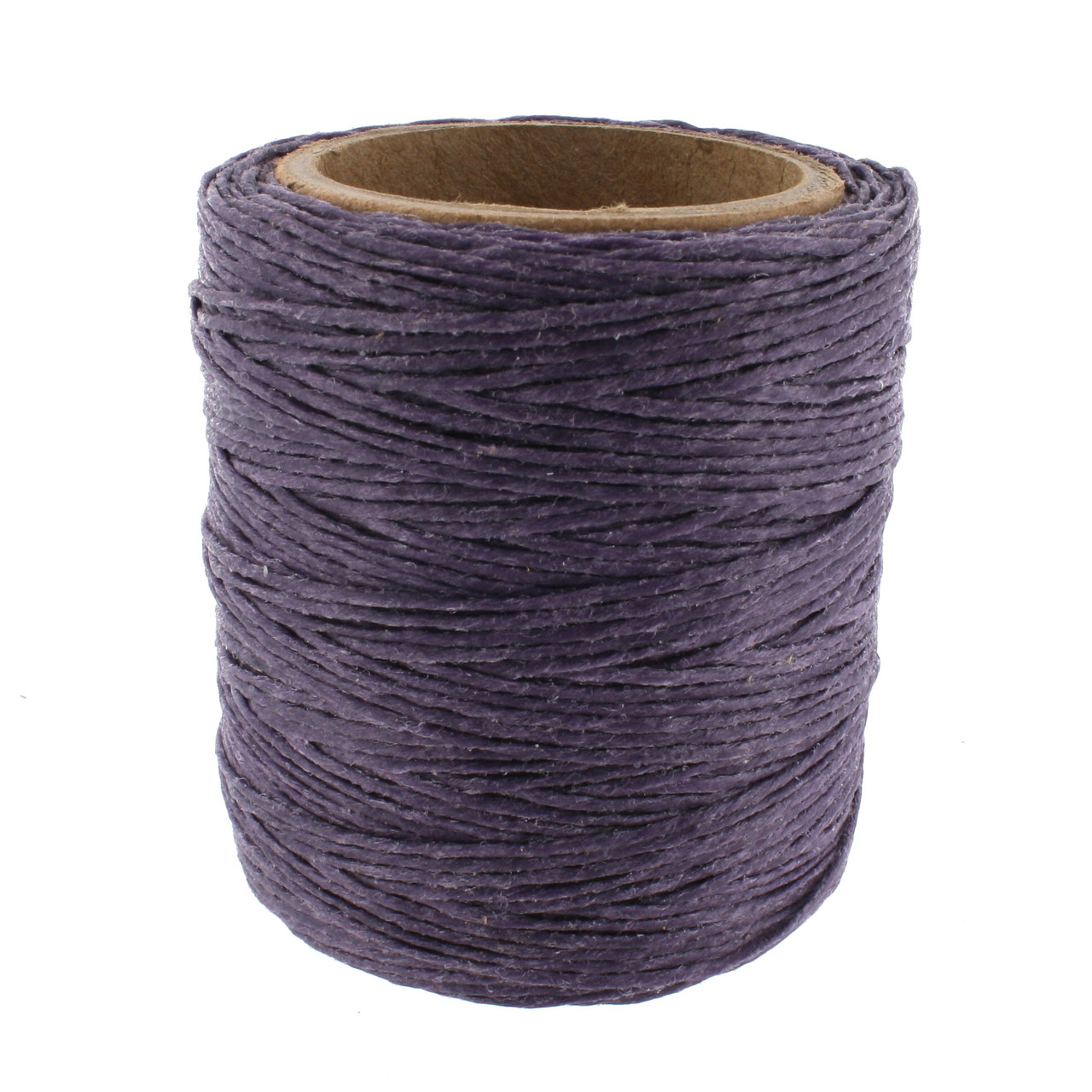 Maine Thread Waxed Cord, 70 yard spool, Lilac - Buckleguy.com