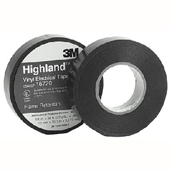 3M Highland Vinyl Commercial Grade Electrical Tapes, 50016720