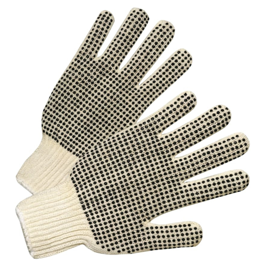 PVC Dot String Knit Gloves