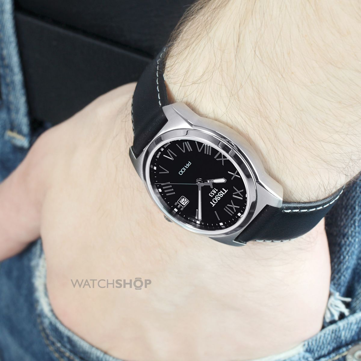 Đồng hồ Tissot Men's T0494101605301 PR100 Black Dial Watch