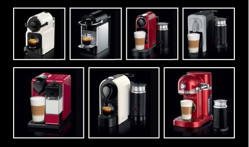 Các dòng máy cà phê Nespresso