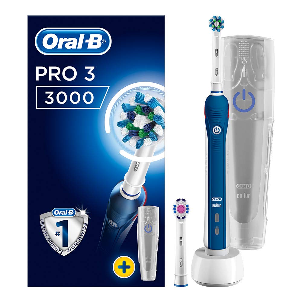 Bàn Chải đánh Răng điện Oral-B Pro 3 3000 CrossAction Electric ...