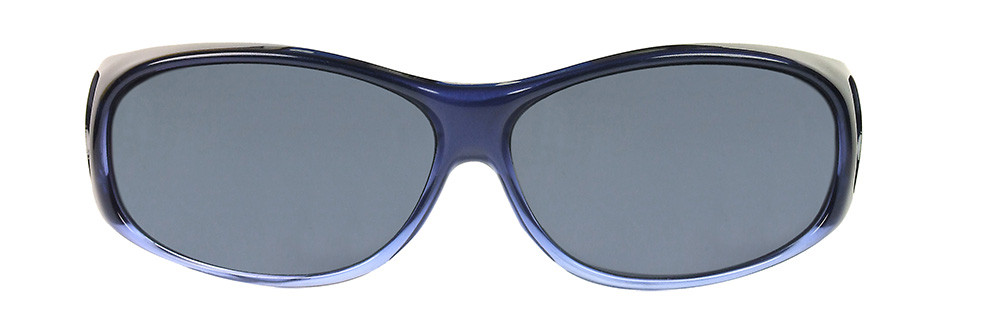 Jonathan Paul Element EM005S Fitover Sunglasses Blue Frame Polarized Grey Lens