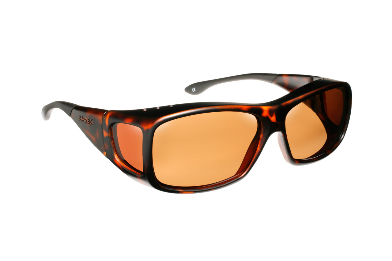 Haven Designer Fitover Sunglasses Denali in Matte Tortoise & Polarized ...