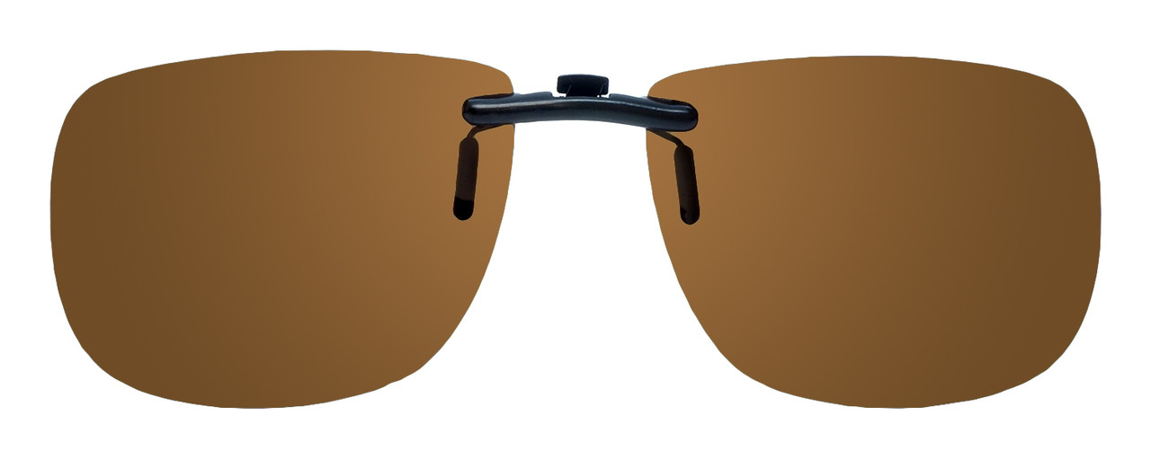Montana Eyewear Clip On Sunglasses C2b In Polarized Amber 54mm Polarized World 