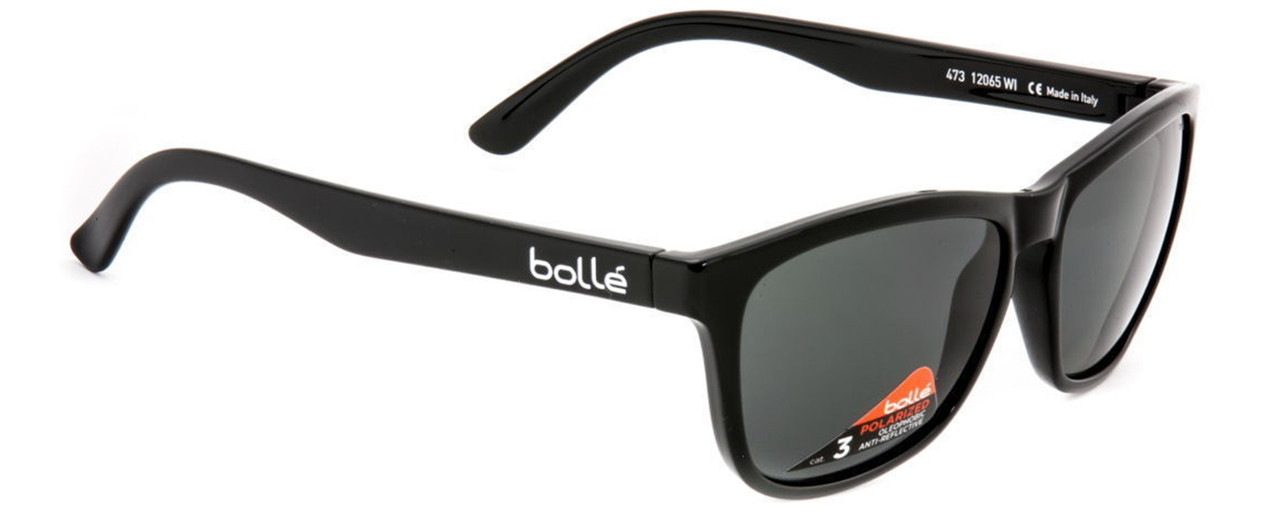 Bollé ™ Polarized Sunglasses 47312065 in Black with Grey Lens