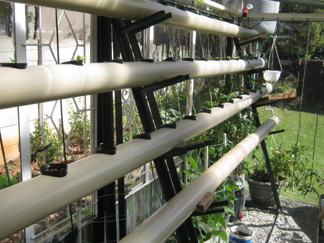 hydroponics greenhouse built from scrap for less than