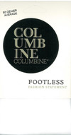 Columbine 50 Denier Footless Tights White