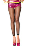 Music Legs Fishnet Leggings Black One Size