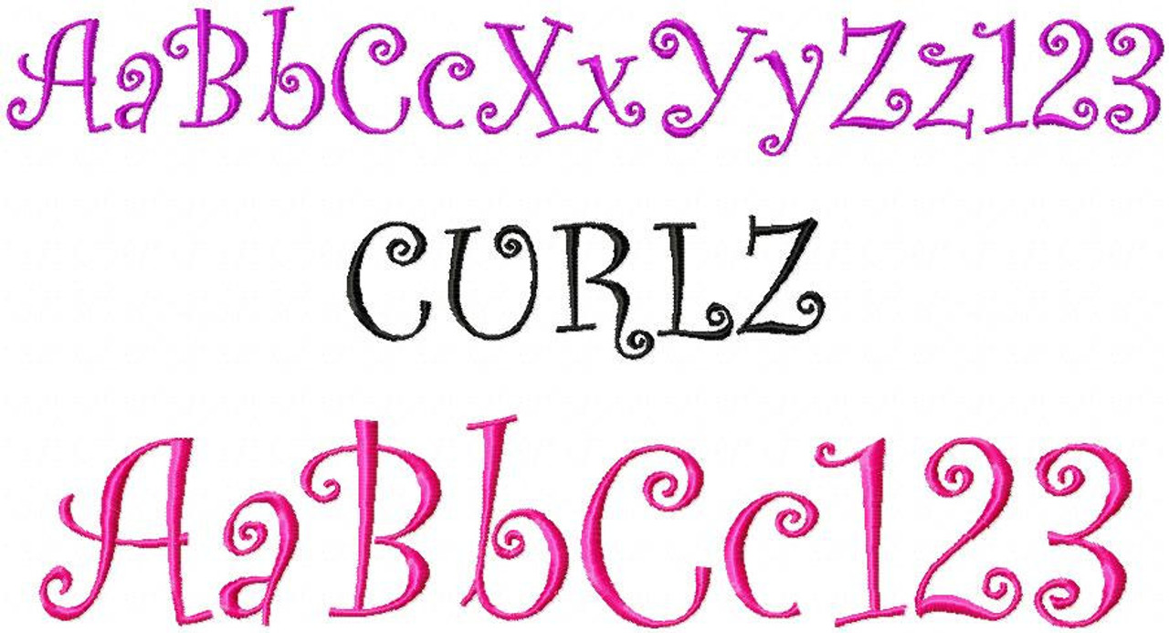 Pictures Of Girly Font Numbers Kidskunst Info