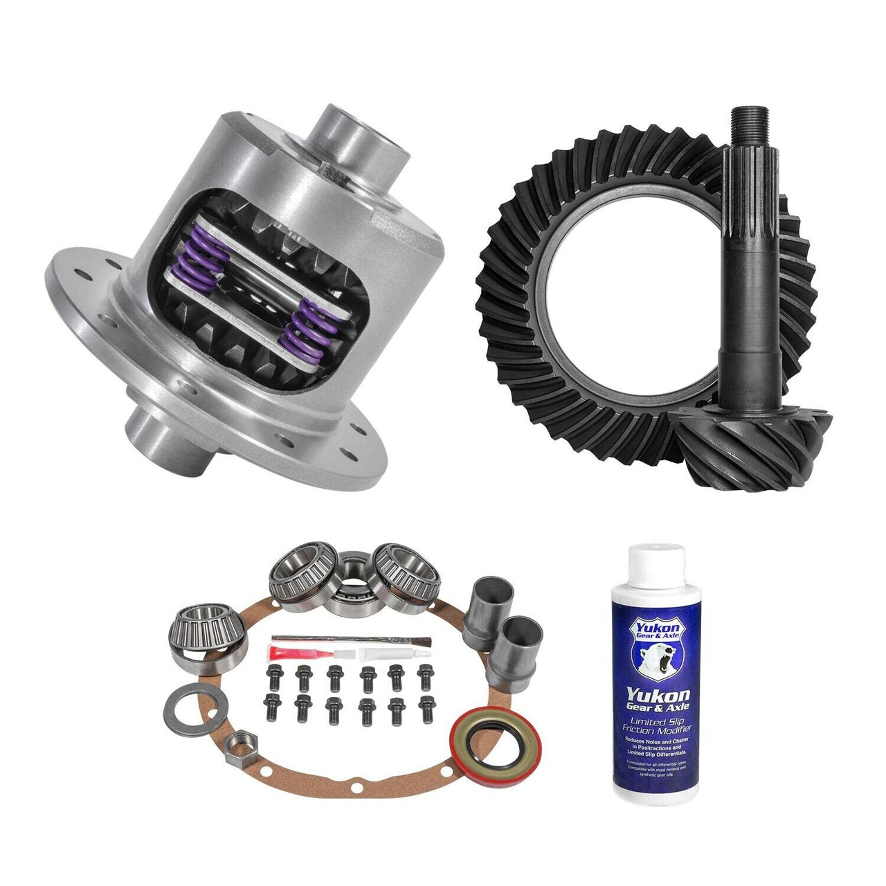 Yukon YG GM12P-355 High Performance Ring And Pinion Gear Set For GM 12p In A 3.55 Ratio - Foto 2