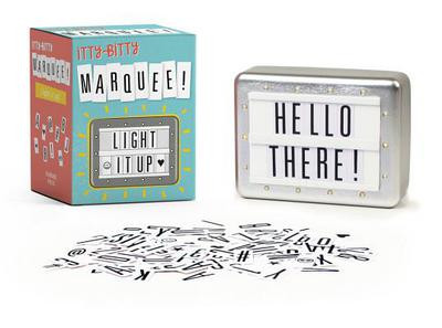 itty bitty marquee: light it up!, display, personalized message