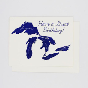 have a great birthday great lakes card, birthday