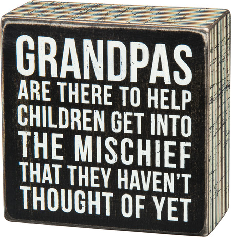 grandpas are there to help children sign