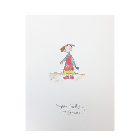 happy birthday to someone who sows birthday card