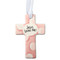 ceramic baby cross (pink) 