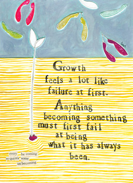 growth a lot like failure | inspirational
