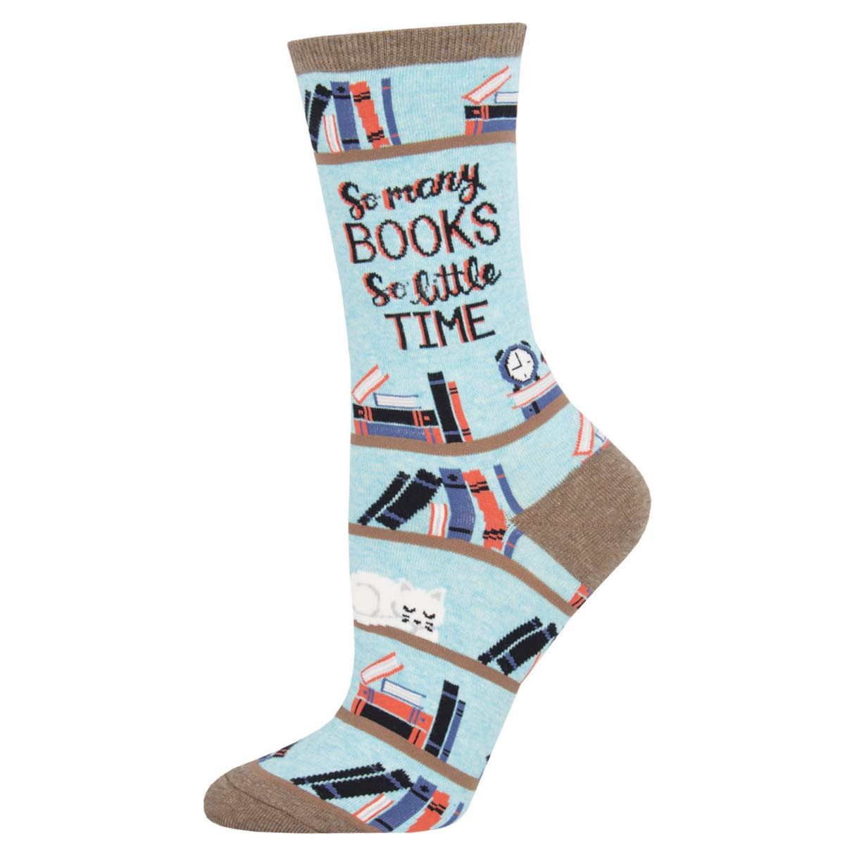 so many books so little time womens socks gift for book lover