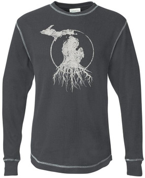 MI roots long sleeve thermal unisex, small