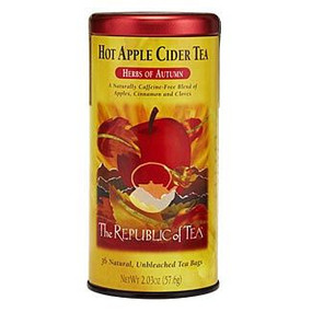 hot apple cider herbal tea  