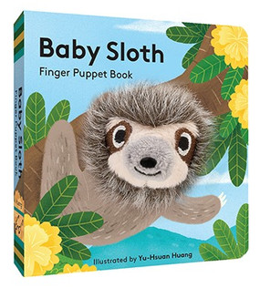 baby sloth finger puppet book