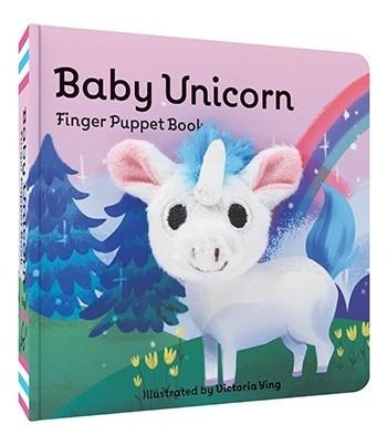 baby unicorn finger puppet book