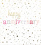 anniversary confetti anniversary card