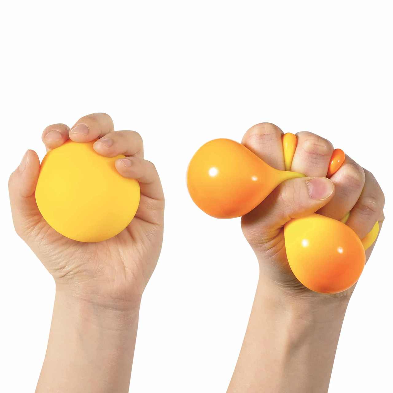 3+ Jahre Leuchtfarbe Nee-Doh Sensorische Stressball Fummeln Herumzappeln 