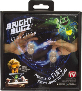 bright bugz, retro toy, glow, flying between fingers, illusion, magic kit