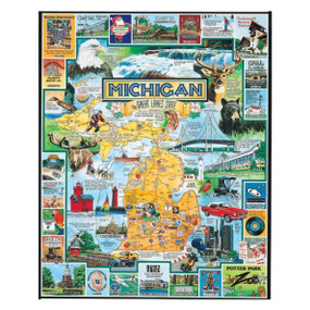 the great lakes of michigan puzzle