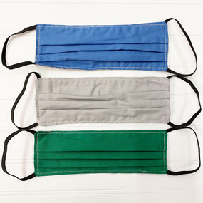 reversible cotton face mask - solid