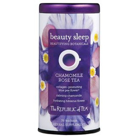 beautifying botanicals beauty sleep tea, Tin - 36 tea bags