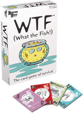 WTF (what the fish!) card game, funny, fast paced