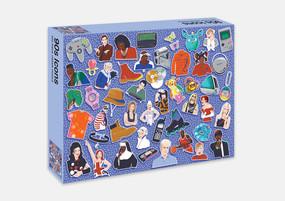 90's icons 500 piece puzzle
