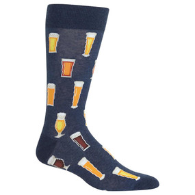 mens beer crew socks