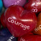 soap stone word heart courage