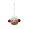 wool felt snowman head ornament