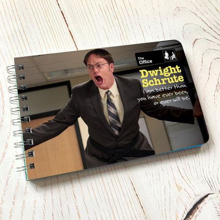 dwight schrute quotes book, 48 pages