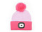 kid's night scope rechargeable LED beanie, pink