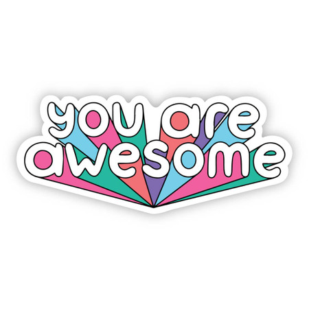 you're awesome sticker