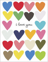 glitter love hearts | valentine's day