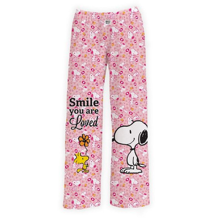 you are loved snoopy lounge pants