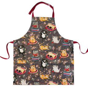 crazy cats apron