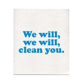 we will clean you dishcloth, Queen