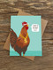 lit rooster birthday